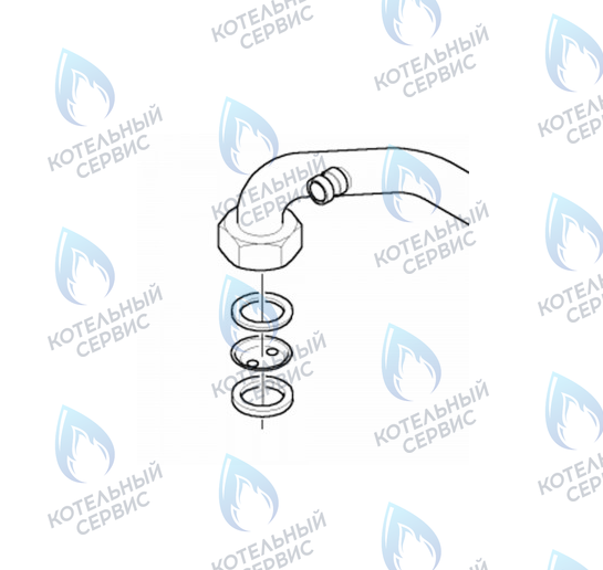 Предварительное сопло 2x5,50 VAILLANT