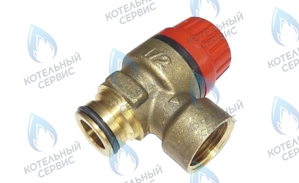 Предохранительный клапан латунный FD<460 BUDERUS