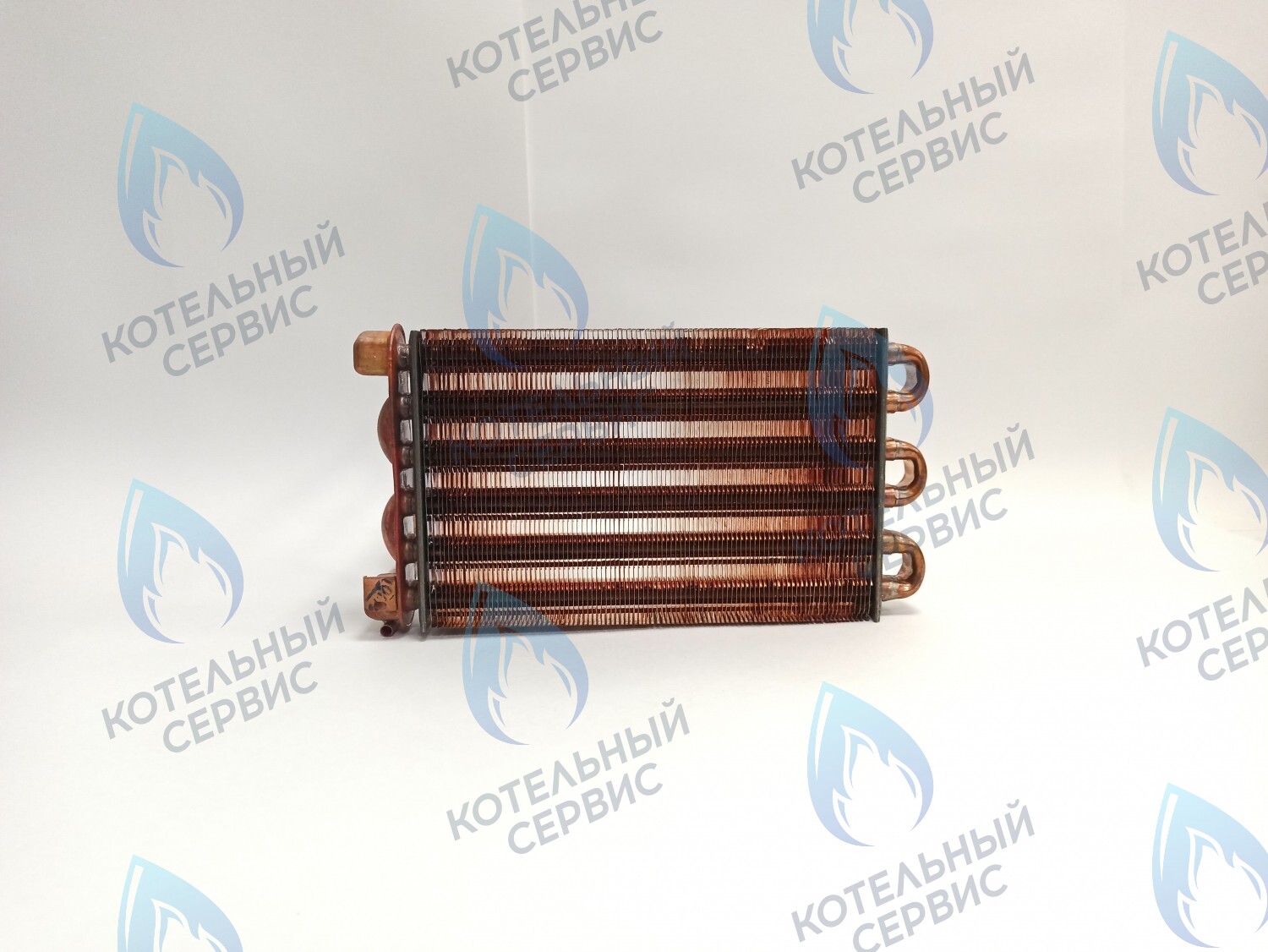 Теплообменник первичный для одноконтурных котлов Bosch GAZ 4000 W, Buderus U052 24кВт (87160126090, 19928626)