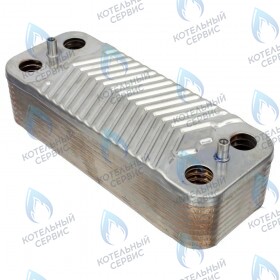 Вторичный теплообменник ГВС 18 пластин DL 30, 35 HUBERT