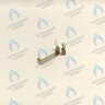 Клипса крепления датчика перегрева на теплообменник BAXI