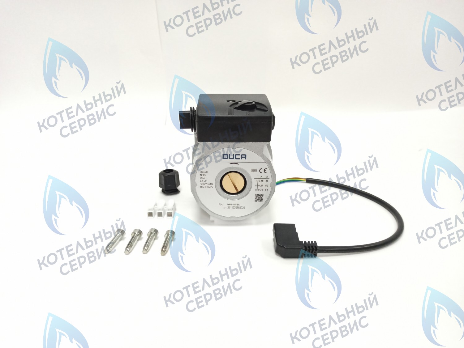 Двигатель насоса DUCA BPS15-5D (без улитки) (по часовой стрелке) 15/5 (замена WILO KSL/NFSL 15/5)