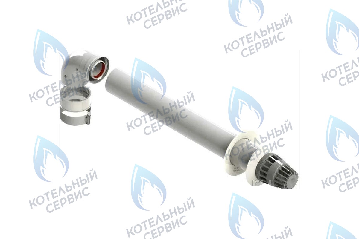 Комплект коаксиального дымохода Arderia D 60/100 0,75м