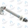 Комплект коаксиального дымохода Arderia D 60/100 0,75м
