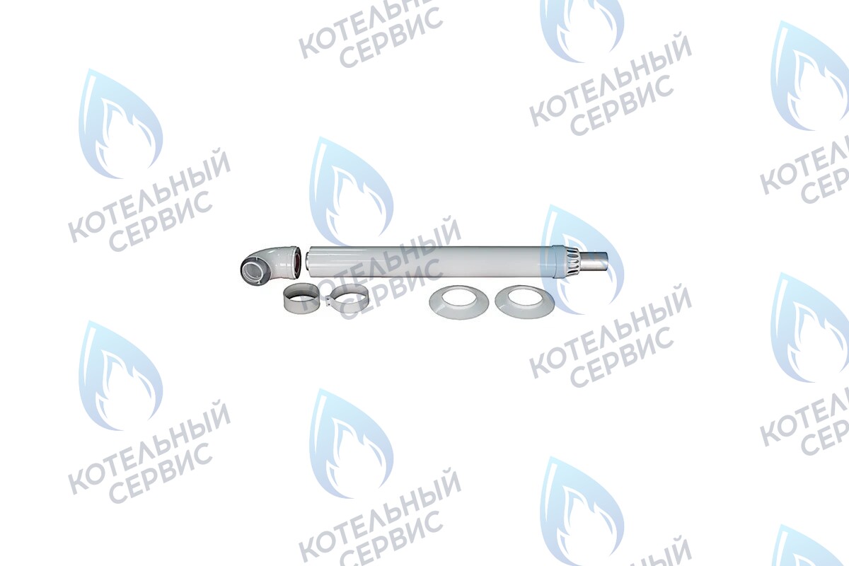 Комплект коаксиального дымохода ARDERIA D 60/100 0,75м