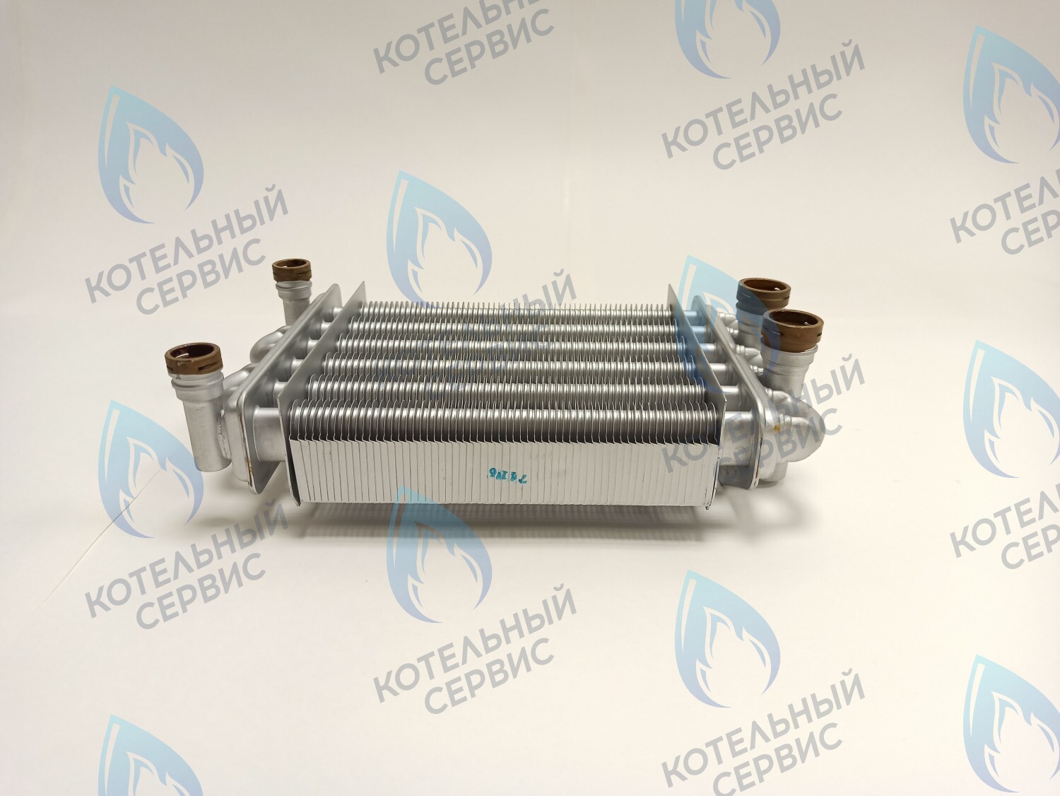 Теплообменник битермический 198мм ROC, GAZECO 18-T1/C1 (с 05.2016)